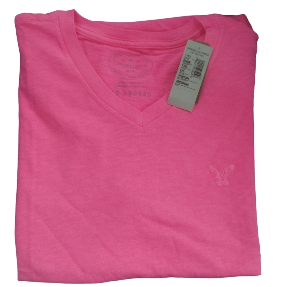 American Eagle Outfitters LEGENDS V-neck tee Womens size SMALL Grungecore Indie